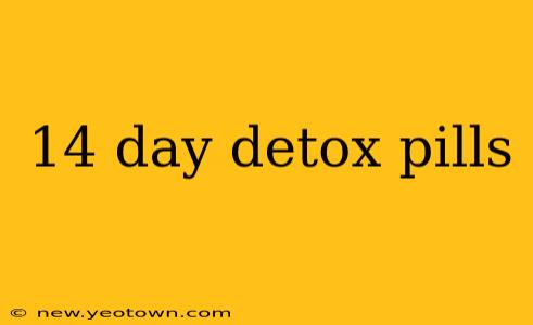 14 day detox pills