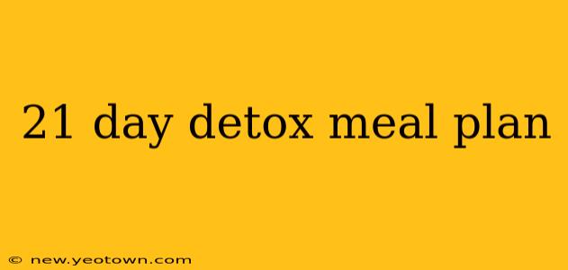 21 day detox meal plan
