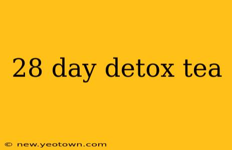 28 day detox tea