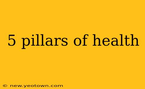 5 pillars of health
