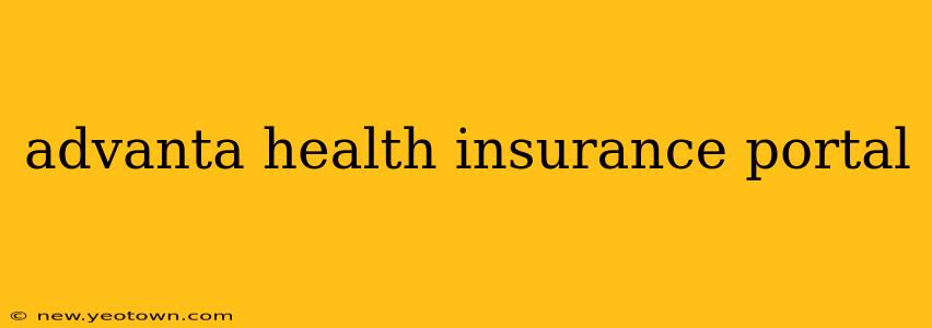 advanta health insurance portal