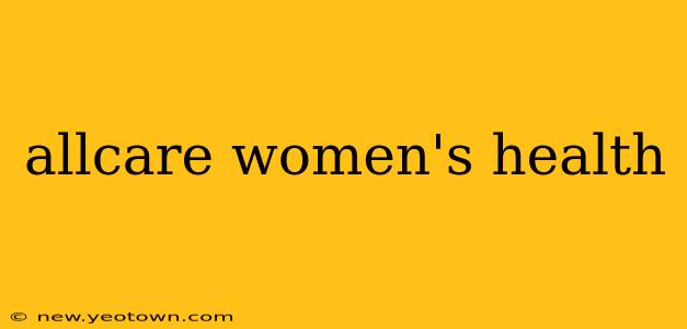 allcare women's health