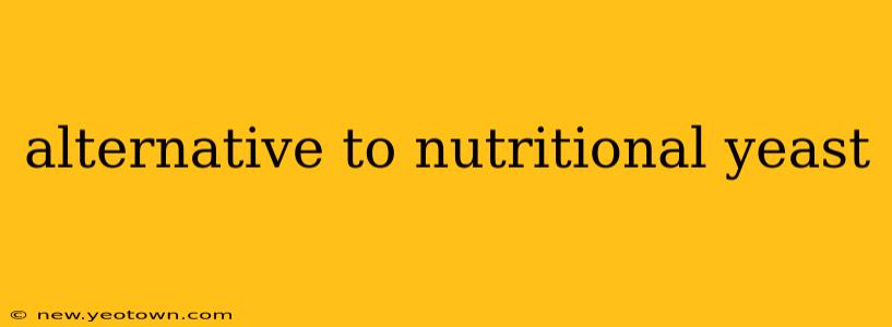 alternative to nutritional yeast