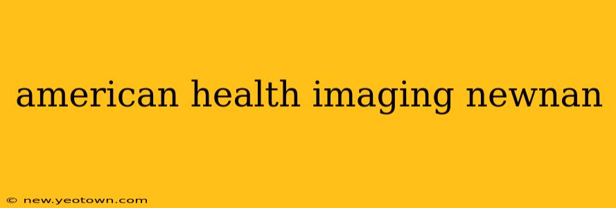 american health imaging newnan