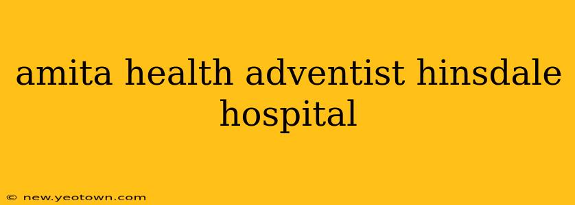 amita health adventist hinsdale hospital