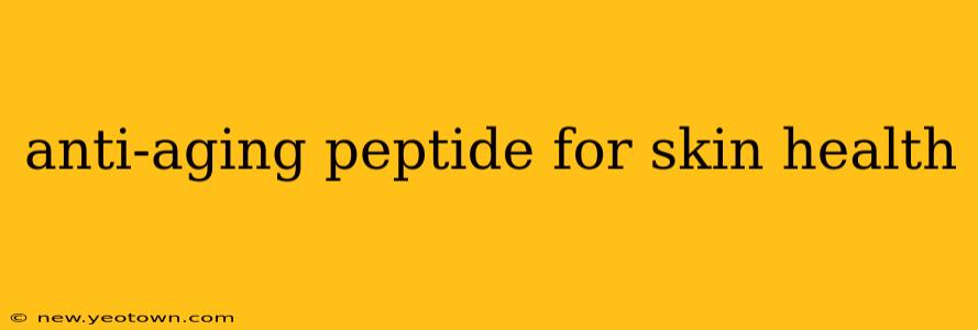 anti-aging peptide for skin health