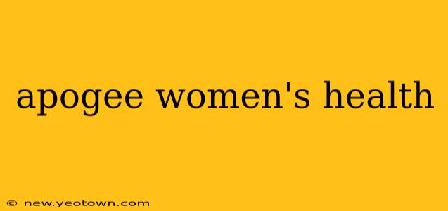 apogee women's health