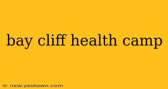 bay cliff health camp