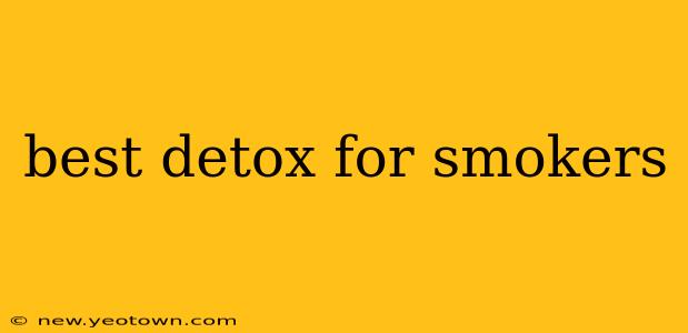 best detox for smokers