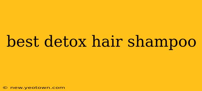 best detox hair shampoo
