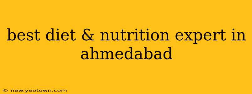best diet & nutrition expert in ahmedabad