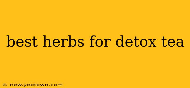 best herbs for detox tea