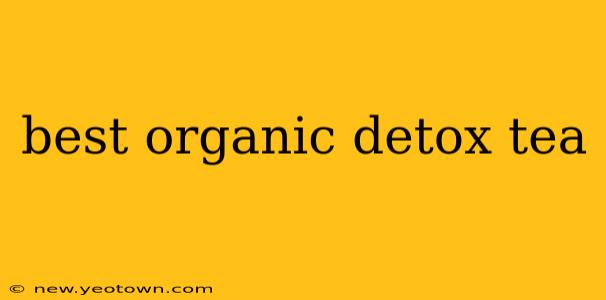 best organic detox tea