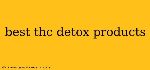 best thc detox products