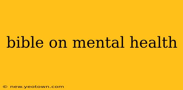 bible on mental health
