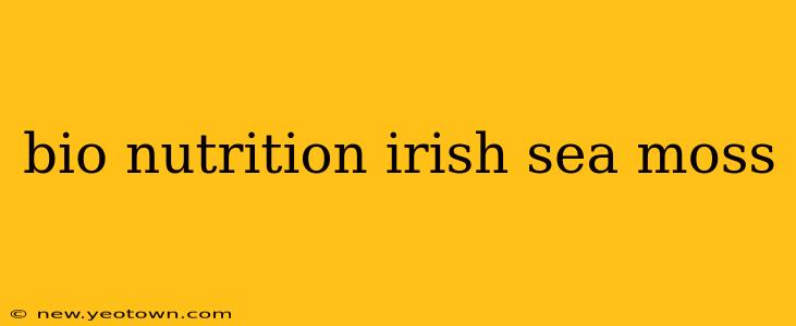 bio nutrition irish sea moss