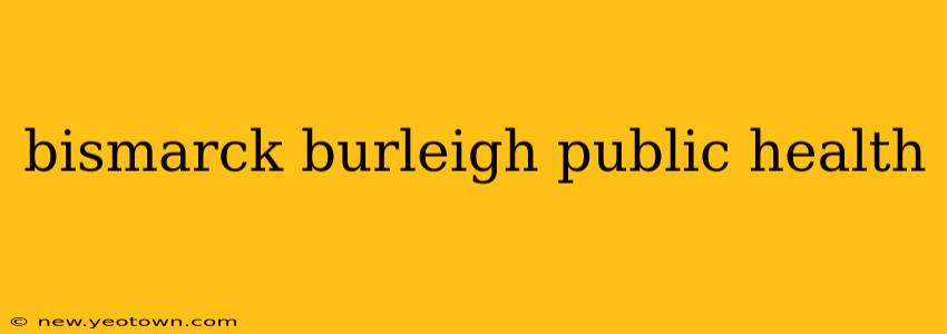 bismarck burleigh public health