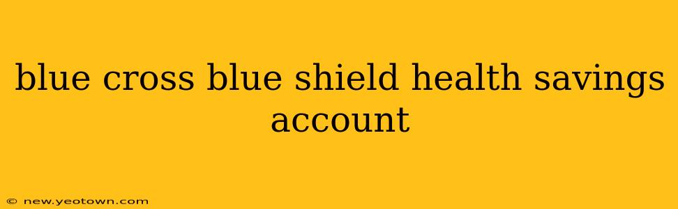 blue cross blue shield health savings account