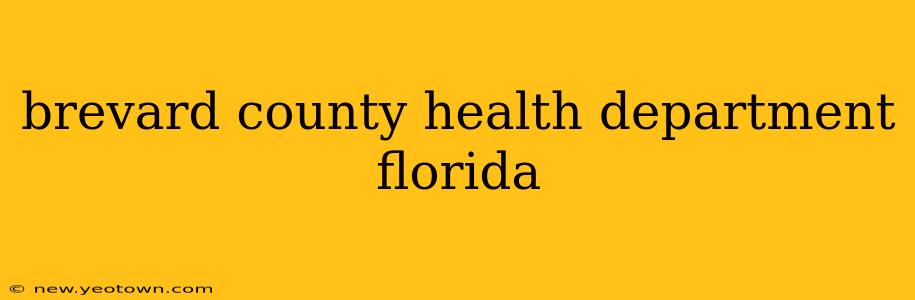 brevard county health department florida