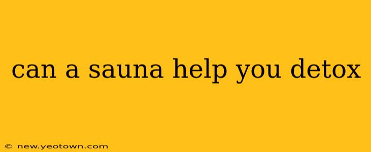 can a sauna help you detox