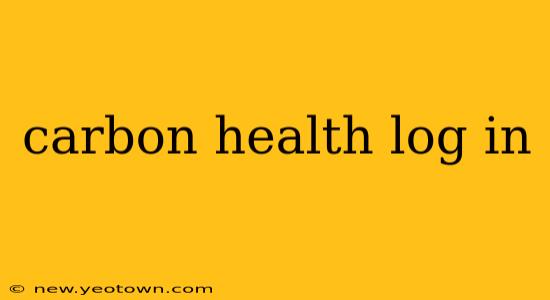carbon health log in