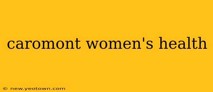 caromont women's health
