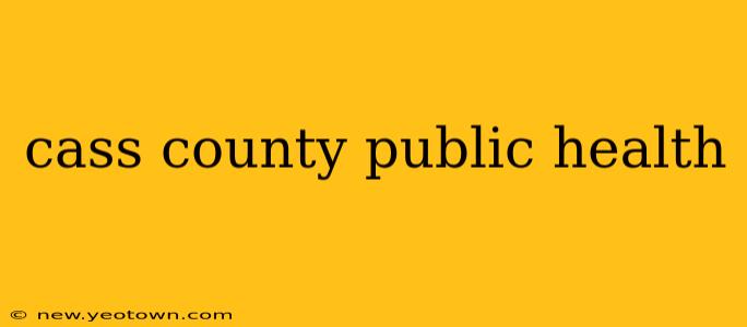 cass county public health