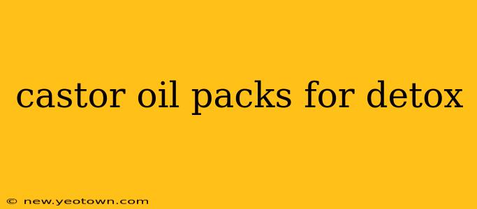 castor oil packs for detox