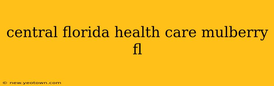 central florida health care mulberry fl