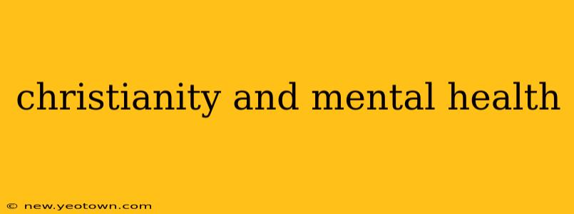 christianity and mental health