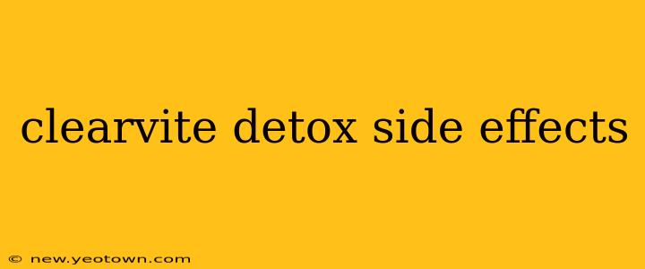 clearvite detox side effects