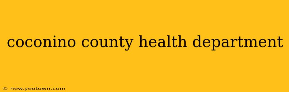 coconino county health department