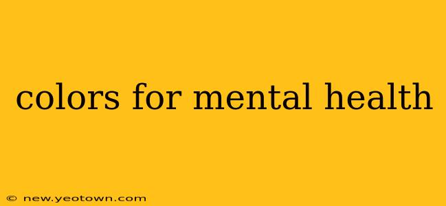 colors for mental health