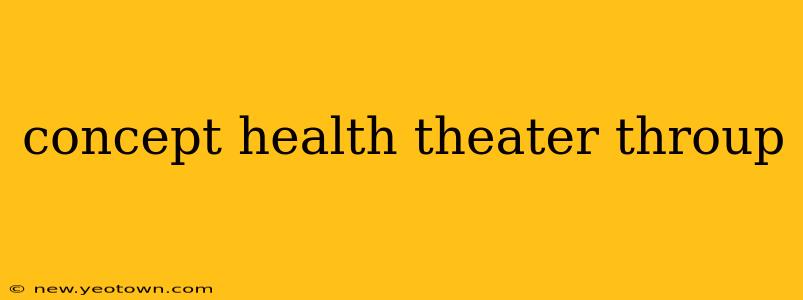 concept health theater throup