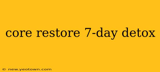 core restore 7-day detox