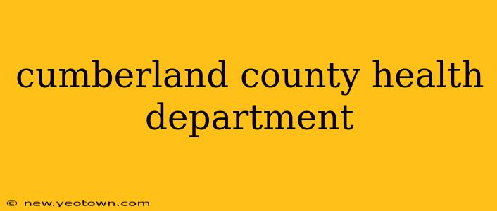 cumberland county health department