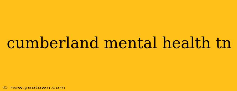 cumberland mental health tn