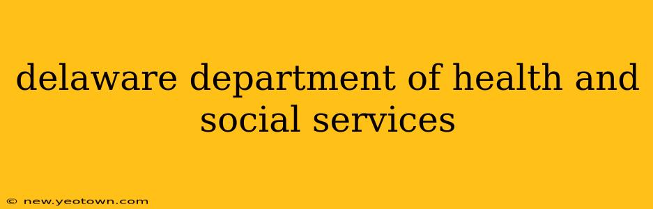 delaware department of health and social services