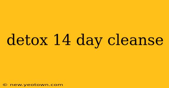 detox 14 day cleanse