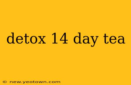 detox 14 day tea