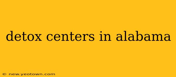 detox centers in alabama