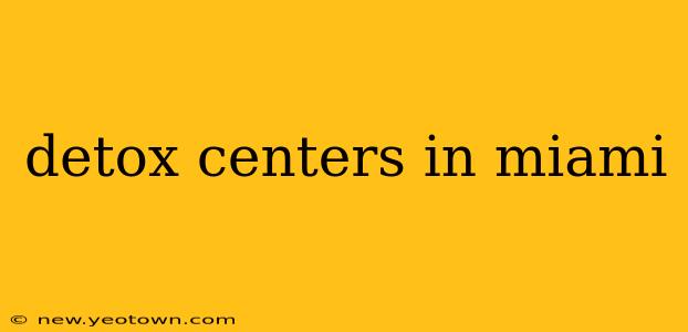 detox centers in miami