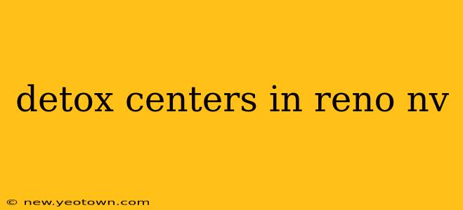 detox centers in reno nv