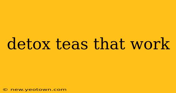 detox teas that work