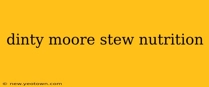 dinty moore stew nutrition