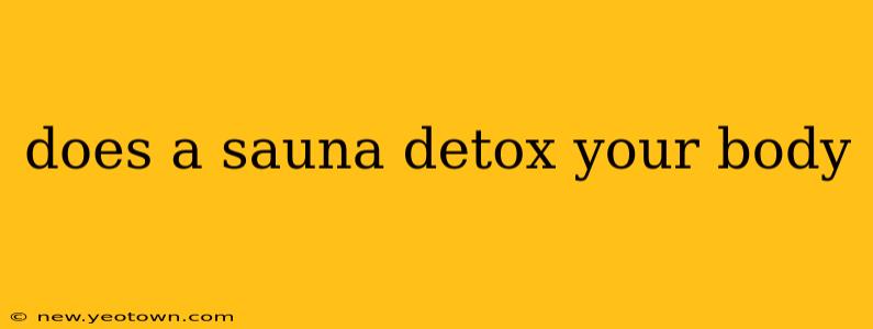 does a sauna detox your body