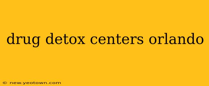 drug detox centers orlando