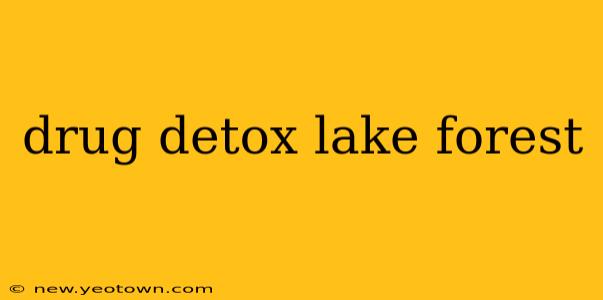 drug detox lake forest