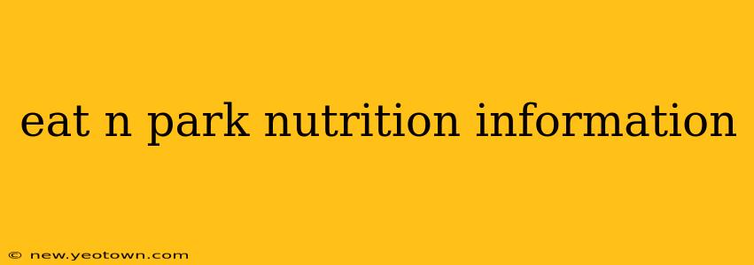 eat n park nutrition information