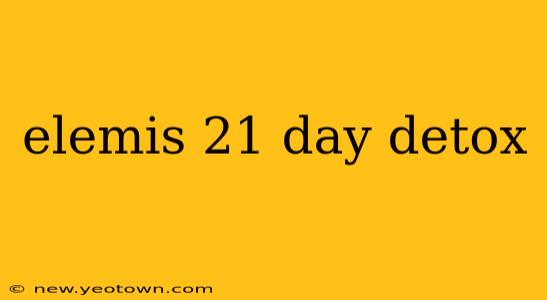 elemis 21 day detox